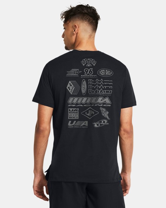 Camiseta de manga corta UA Launch para hombre, Black, pdpMainDesktop image number 1